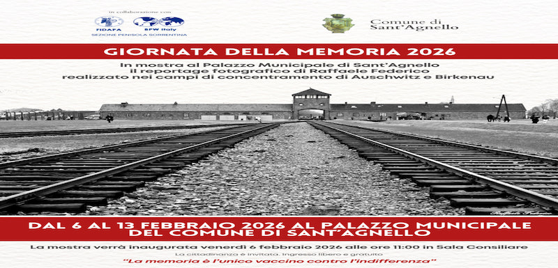 Locandina Giornata della Memoria 2026 - Sant'Agnello