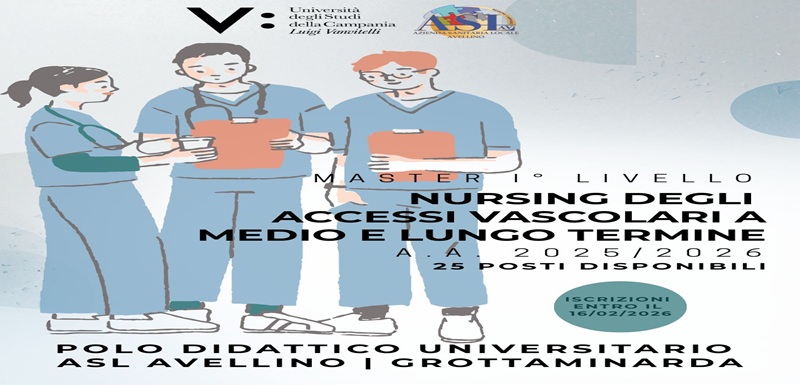 Master universitario Nursing Accessi vascolari Polo didattico Asl Grottaminarda