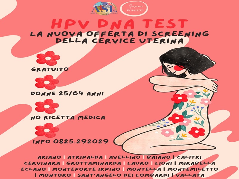 HPV DNA test Screening della cervice uterina