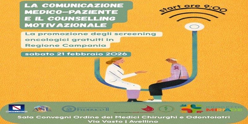 Locandina Evento formativo Screening oncologici