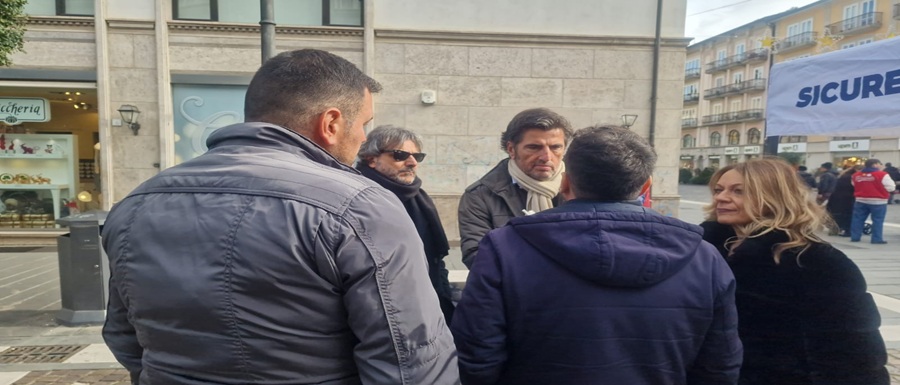 Senatore Cantalamessa - delegazione agricoltori
