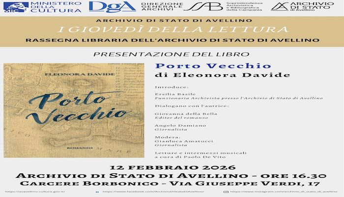 Copia di Copia di Copia di Copia di Copia di Copia di Copia di Copia di Copia di 8.....2025 Archivio di Stato di Avellino - ore 17.00 Via Giuseppe Verdi, 17 - 1
