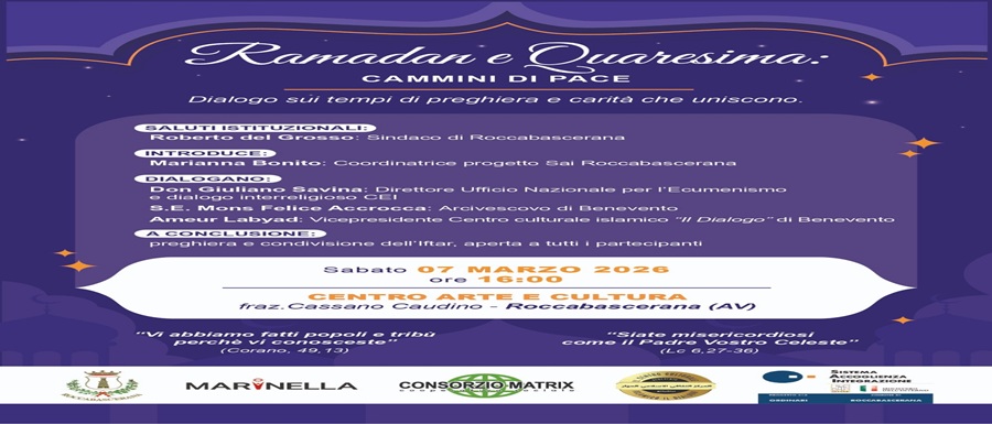 RAMADAN E QUARESIMA LOCANDINA EVENTO