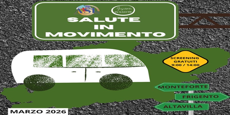 Salute in movimento marzo 2026
