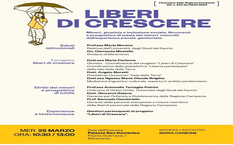 locandina liberi di crescere