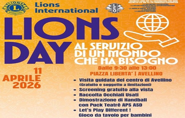 Locandina Lions Day 2026