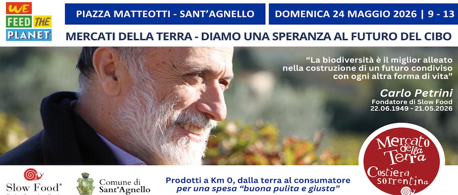 Locandina Mercato della Terra Slow Food MAGGIO 2026