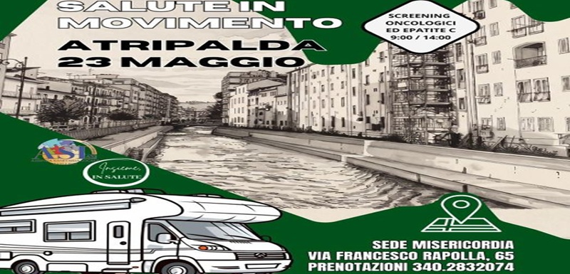 Locandina Salute in movimento Atripalda