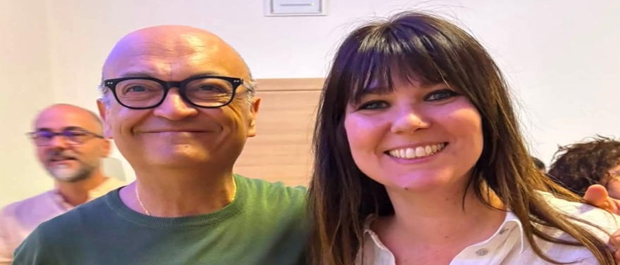 Da SX, Pino GIORDANO UGL MATERA e Silvia TRUPO scrittrice e giornalista