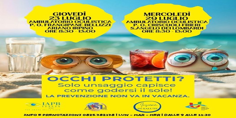 La prevenzione non va in vacanza 2026