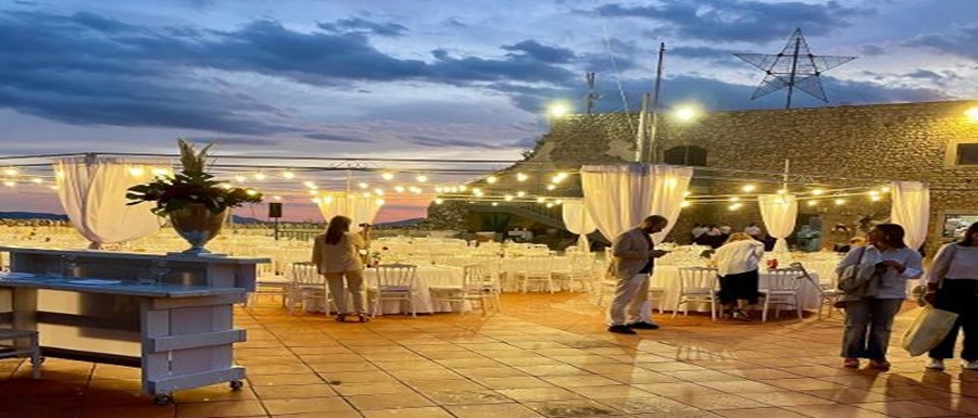 piazzale d'armi. show cooking